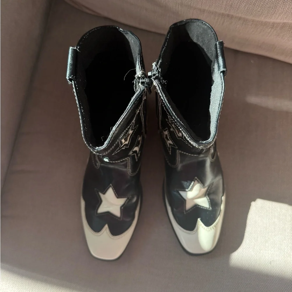 Zara Kids Cowboy Boots, EU 34 / US 3